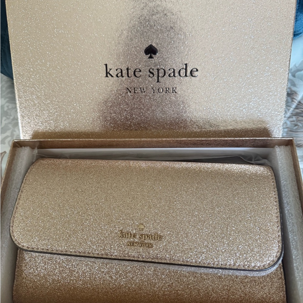 Kate Spade Sparkling Gold Evening Bag